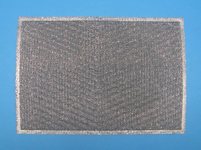 Metallfilter. L: 36cm. B: 25,6cm