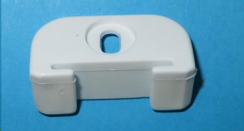 Holder til glideskinne for integrering