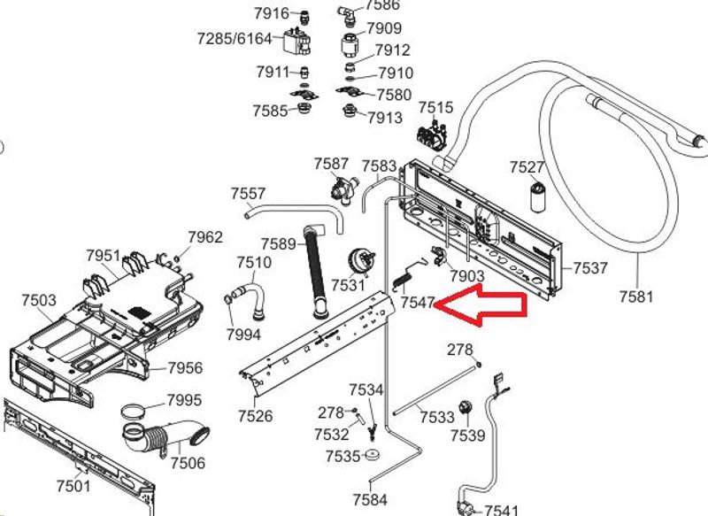 BALANSING SPRING WM-70