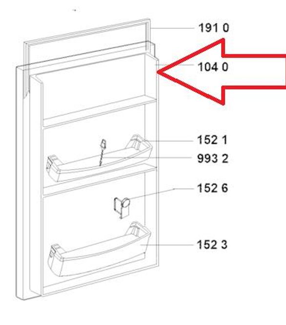 Hovedbilde C00446349 Door refriger