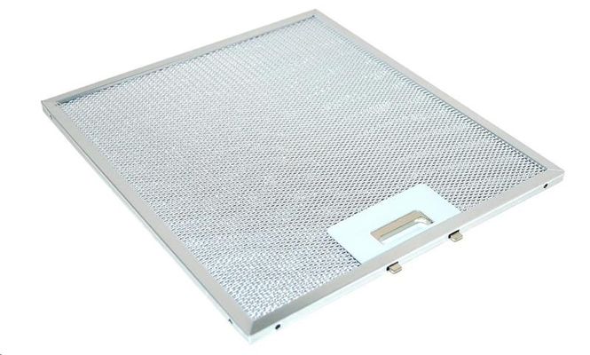 Hovedbilde metallfilter. L: 30,6 cm. B: 26,7 cm