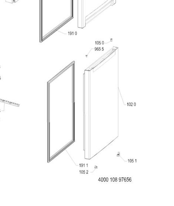 Hovedbilde C00480386 Door Freezer