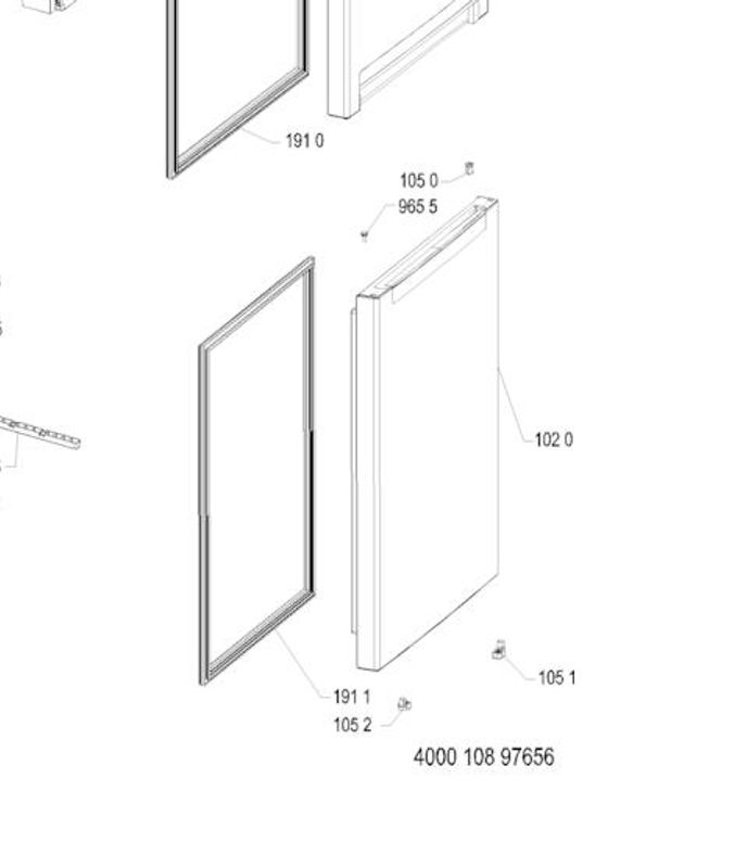 C00480386 Door Freezer