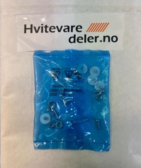 Hovedbilde Skruesett for installasjon.